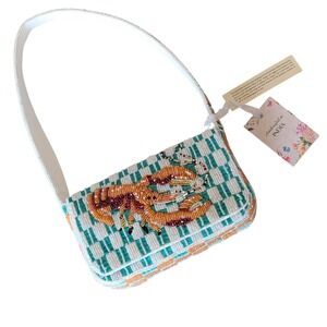 Viral Beaded Bag Handcrafted In India Beaded Lobster Bag NWT